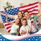 8-Pack 4th of July Artificial Flowers – Red, White & Blue Patriotic Daisy Picks for Independence Day, Memorial Day, Table, Home, Vase, and Party Décor